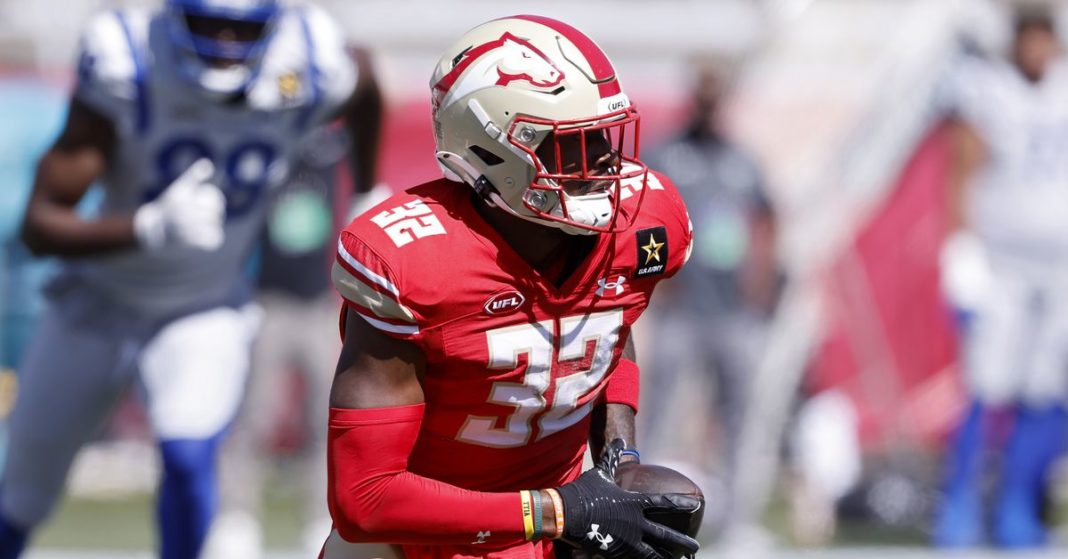 Patriots add All-UFL selection A.J. Thomas to safety depth chart amid series of roster moves