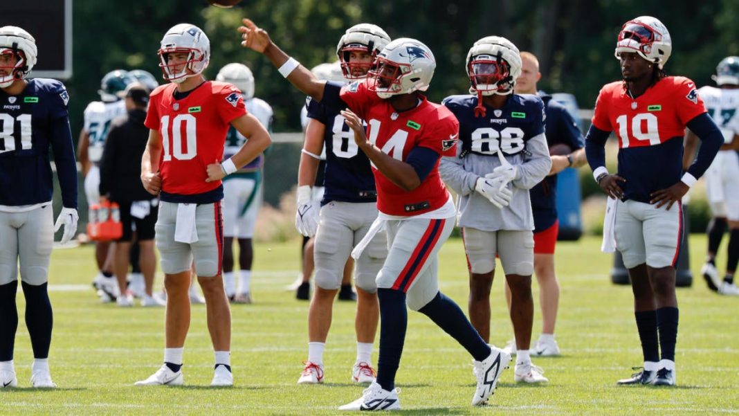 Patriots joint practice takeaways: Eagles expose one of team's biggest weaknesses, but there were bright spots