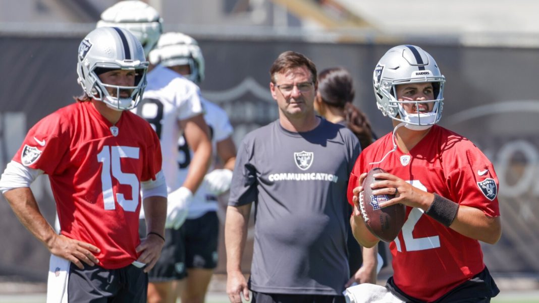 Raiders won't play starters or Aidan O'Connell in final preseason game