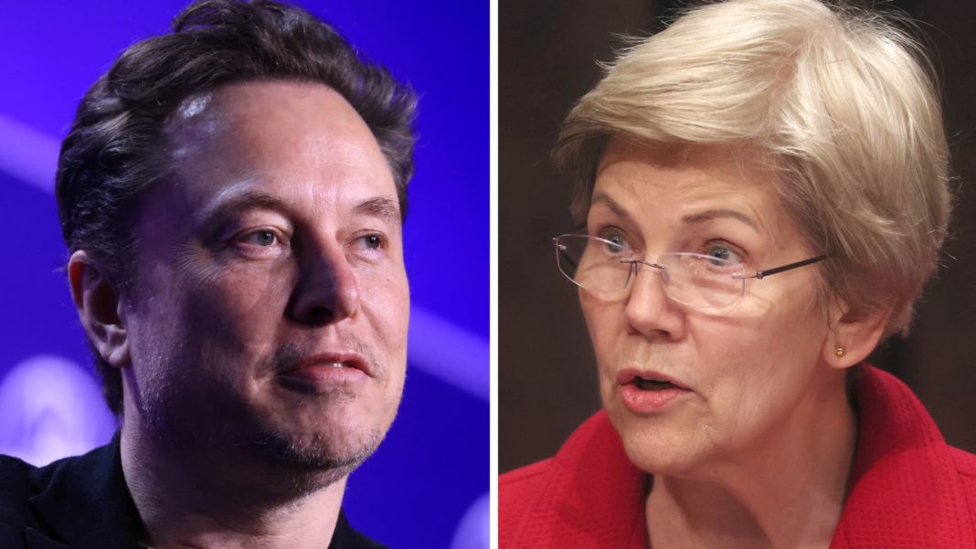 Tesla's board faces questions from Elizabeth Warren about Musk's corporate 'entanglements'