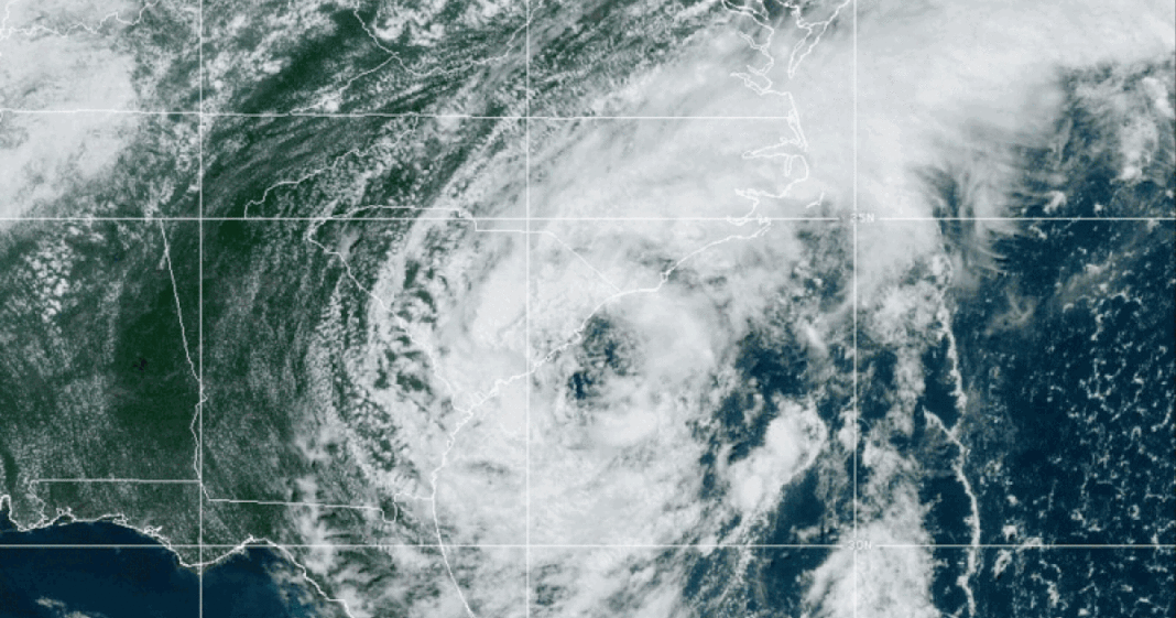 Tropical Storm Debby makes second U.S. landfall, in South Carolina