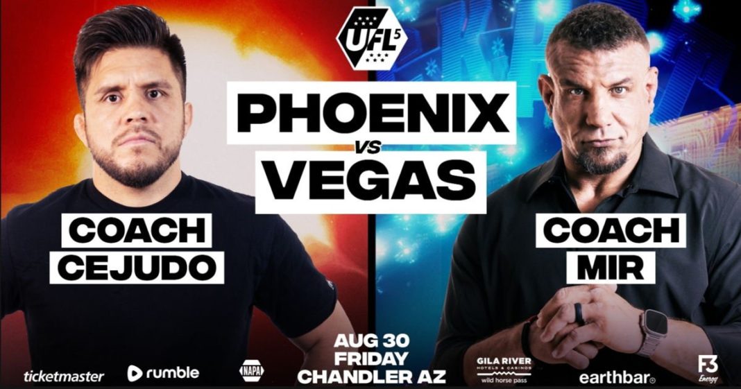 UFL 5: Phoenix vs Vegas featuring Cejudo and Mir goes down this Friday | MMA UK