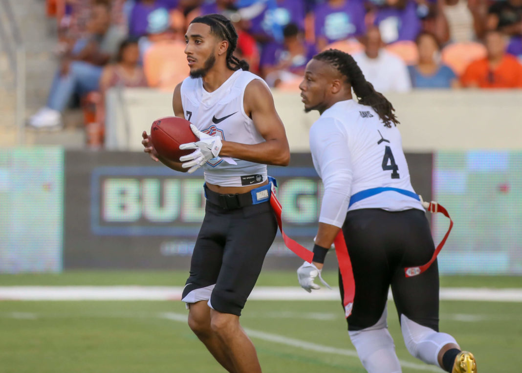 U.S. flag football QB discusses NFL players taking Olympic spots