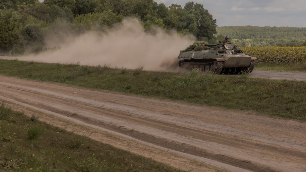 Ukrainian and Russian troops are gearing up for a showdown in western Russia