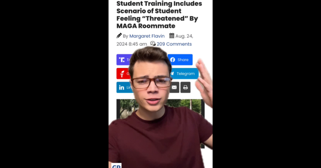 Victor Reacts: Anti-MAGA College Indoctrination (VIDEO) | The Gateway Pundit | by Victor Nieves