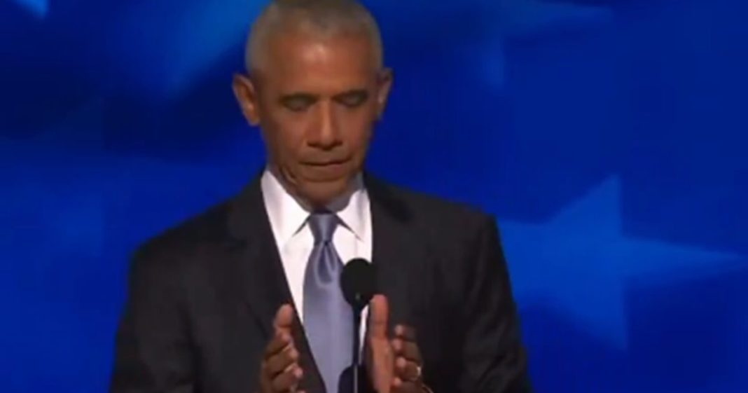 WATCH: Barack Obama Makes Trashy Joke About Donald Trump's Penis During DNC Speech | The Gateway Pundit | by Cassandra MacDonald