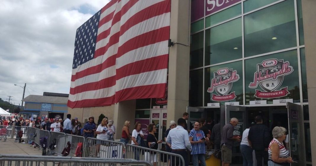 WATCH LIVE: President Trump Holds Massive Rally in Johnstown, Pennsylvania - Thousands Line Up to See Trump - Begins at 4:30 PM ET | The Gateway Pundit | by Cristina Laila