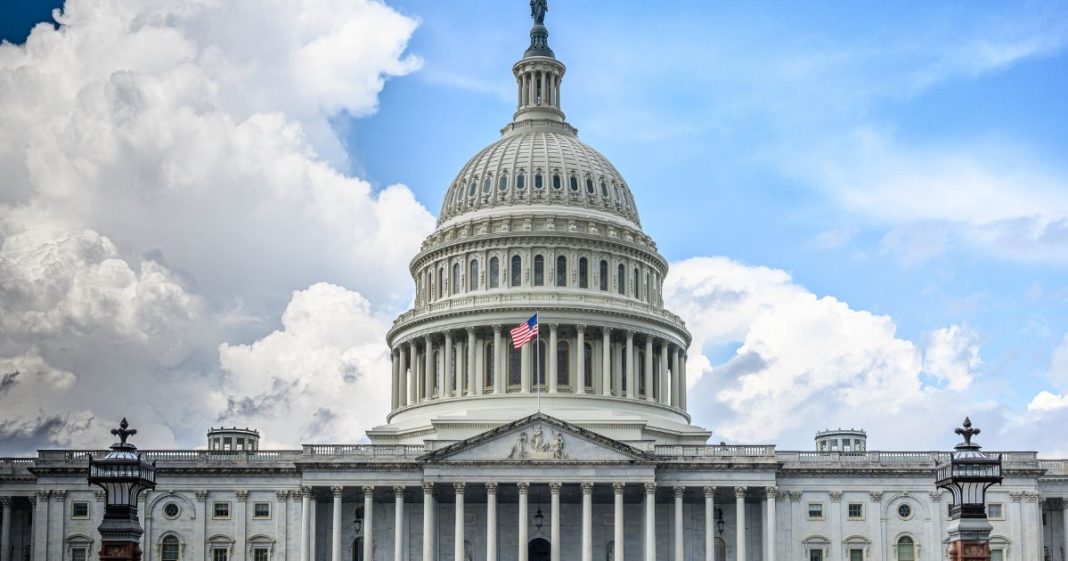 The U.S. Capitol is pictured in this stock photo.