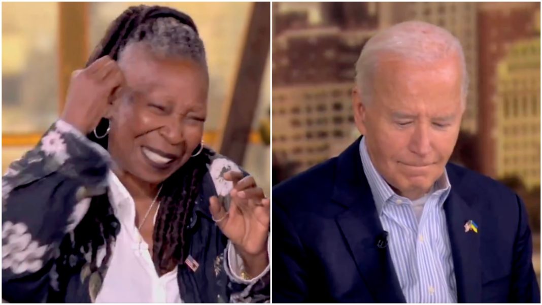 After Two Assassination Attempts and Iran’s New Threats, Whoopi Goldberg Compares Trump to a Bug — Followed by Joe Biden Mockingly “Squashing” One on Live TV! | The Gateway Pundit | by Jim Hᴏft