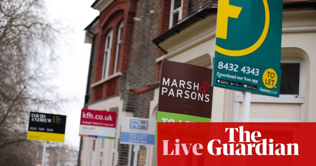 Britain’s Rightmove rejects £6.1bn offer from Murdoch’s REA; Chinese stocks extend rally – business live