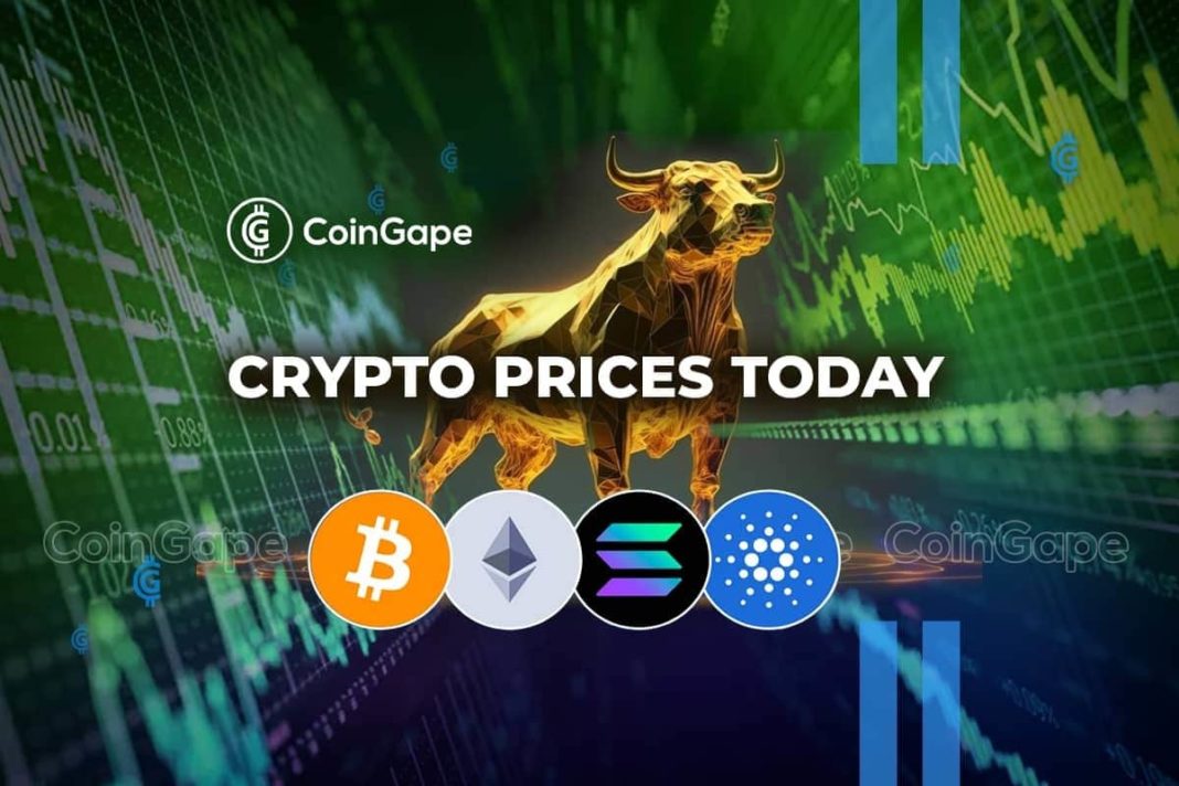 Cryptocurrency Prices Today Sep 3: BTC & Altcoins Rebound, ORDI Soars 20%