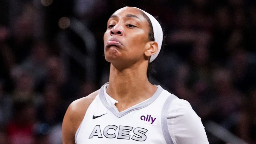 Fans Believe A'ja Wilson Took Subtle Shot At Angel Reese With Rebound Record Reaction