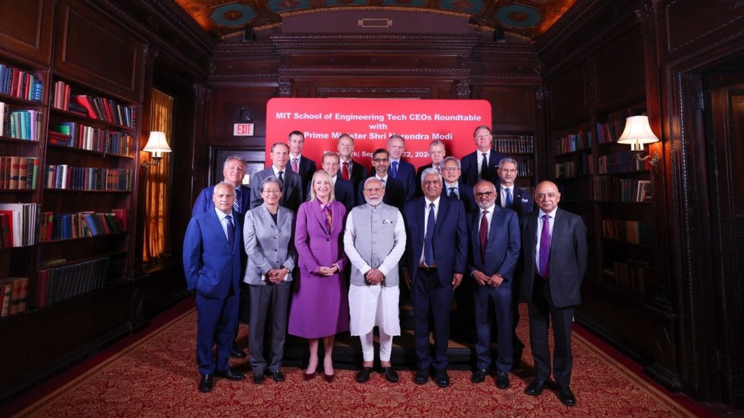 pm modi tech leaders meet