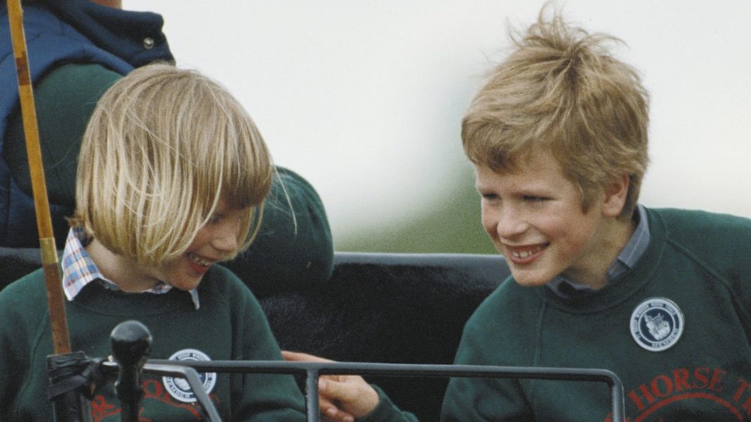 In 5 photos: Zara Tindall and Peter Phillips's cutest twinning moments