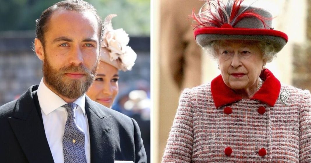 James Middleton's awkward protocol blunder during hurried meeting with Elizabeth