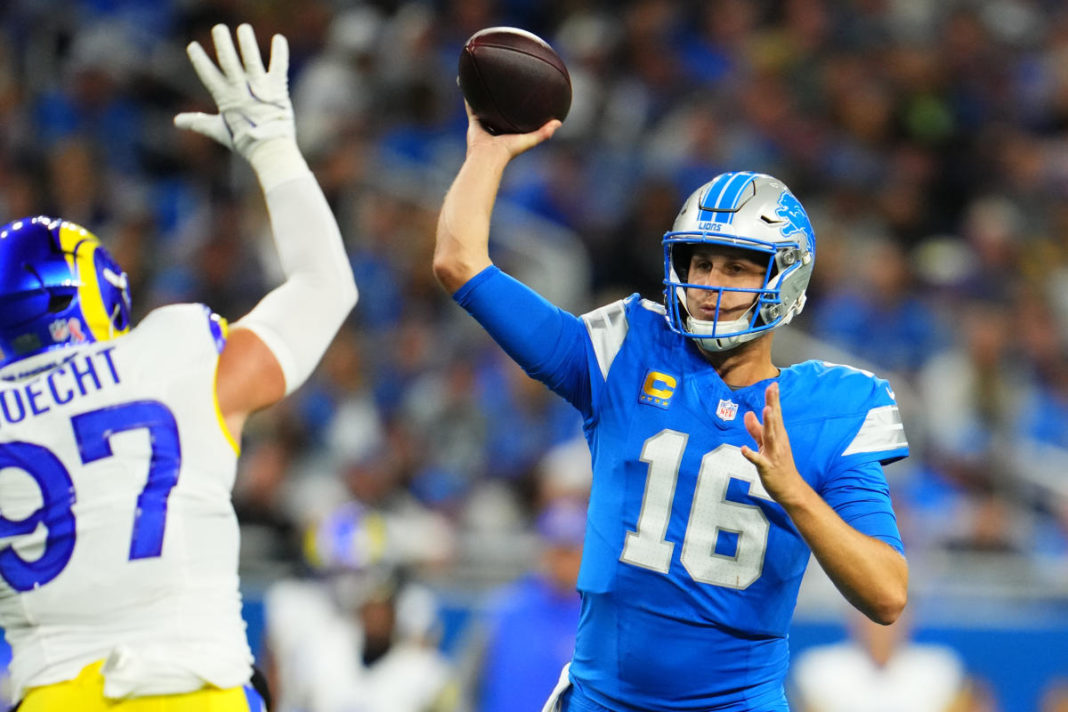 Jared Goff, Lions stun Rams in overtime in first 'Sunday Night Football' matchup of the season