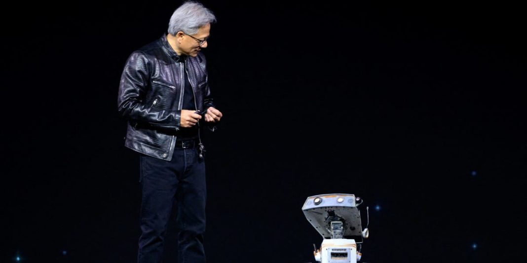 Jensen Huang thinks we're all going to have our own R2-D2 or C-3PO robots follow us around 