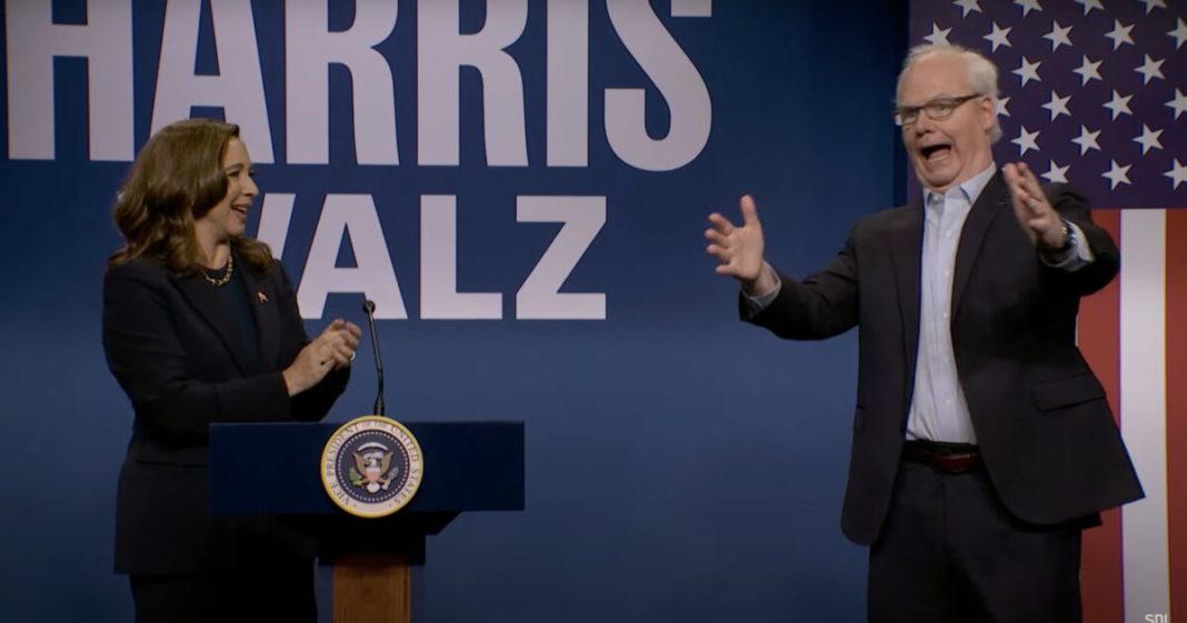 LOL! SNL Hilariously Roasts 'Weird' Tim Walz with Spot-On Impression — Absolute Perfection! | The Gateway Pundit | by Jim Hᴏft