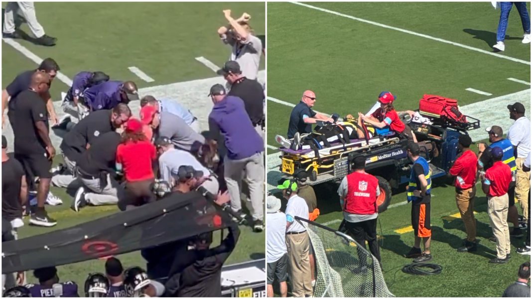 NFL's Chain Gang Received CPR After Collapsing on the Sideline During Ravens-Raiders Game | The Gateway Pundit | by Jim Hᴏft