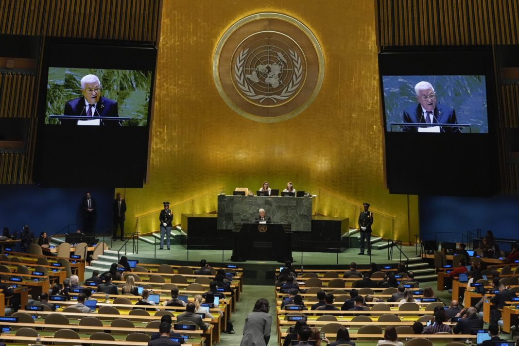 Palestinian President Abbas slams Israel, US during UN speech as critics decry his support for terrorism