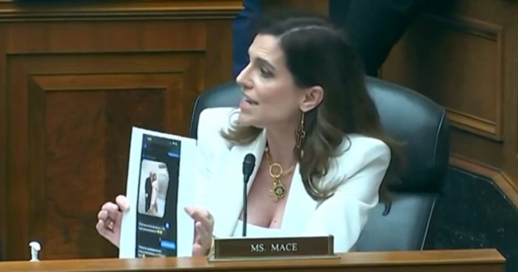 SAVAGE: Nancy Mace Exposes the Flirty Text Messages a Leftist Professor Sent Her After He Melted Down and Called Her Racist for Mispronouncing Kamala's Name on CNN (VIDEO) | The Gateway Pundit | by Cullen Linebarger