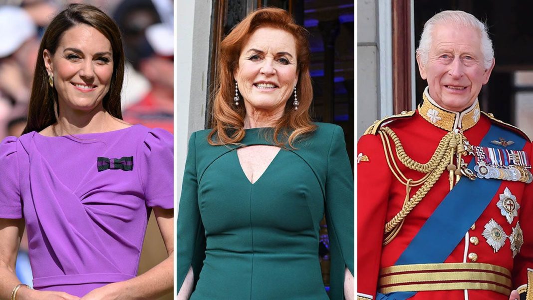 Sarah Ferguson praises 'brave' Kate Middleton, King Charles for speaking 'openly' about cancer journeys