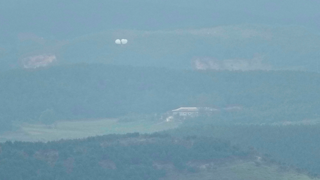 South Korea accuses the North of launching more trash balloons into its airspace