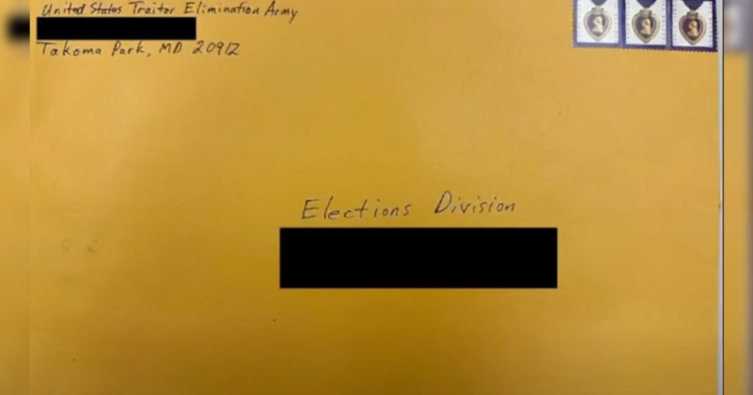 Suspicious Packages Containing White Powder Sent to Election Officials in 15 States | The Gateway Pundit | by Anthony Scott