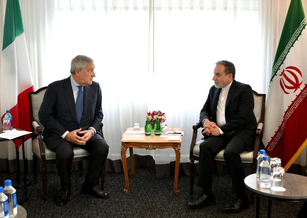 Tajani and Araghchi