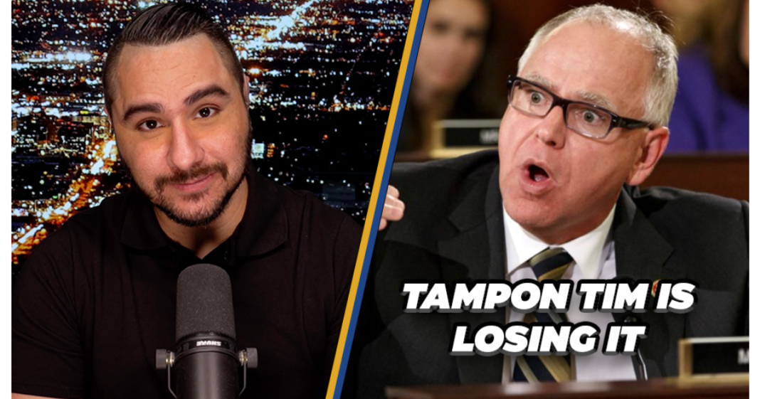 Tampon Tim Gets BOOED & Flips Off College Kids | Drew Hernandez | The Gateway Pundit | by Drew Hernandez