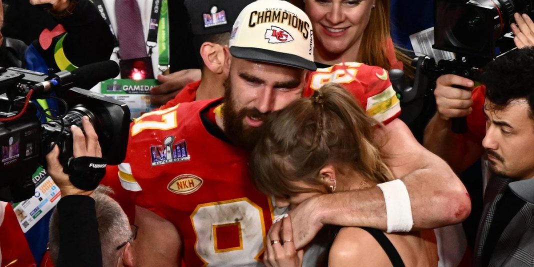 Taylor Swift is in her WAG era — here's every time she's cheered on Travis Kelce and the Chiefs