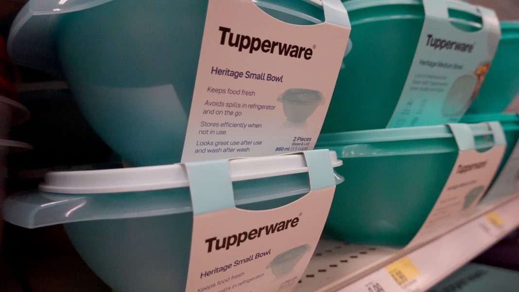 Tupperware files for bankruptcy as its colorful containers lose relevance 