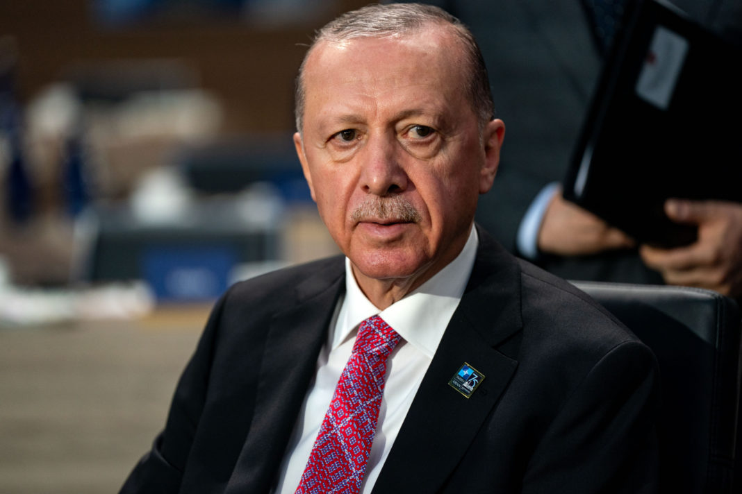 Turkish president Recep Tayyip Erdogan 