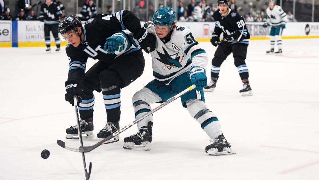 Utah Hockey Club takes ice for 1st time in 2024 Rookie Faceoff | NHL.com