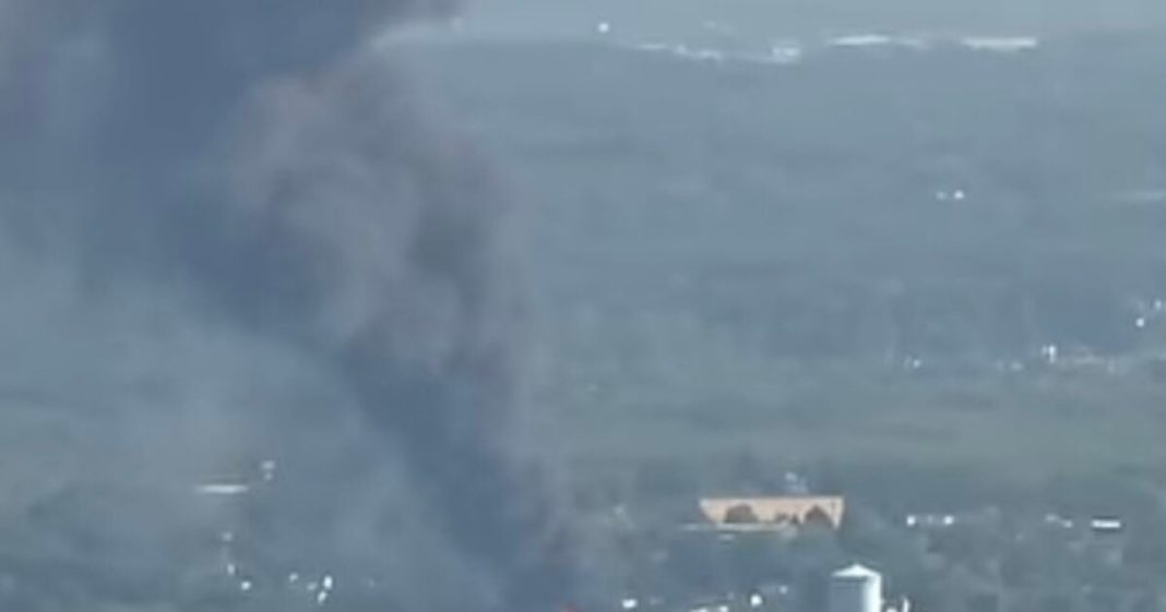 [WATCH] Chemical Plant Fire Prompts Evacuations, Hazardous Materials Involved * 100PercentFedUp.com * by Danielle