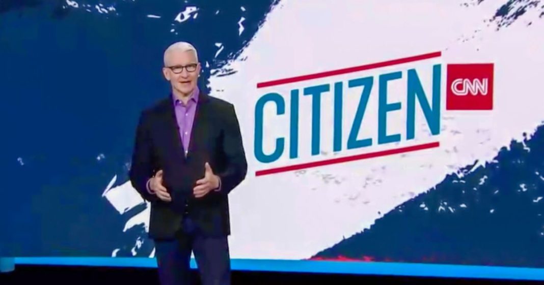 In this screengrab Anderson Cooper speaks during the CITIZEN by CNN 2020 Conference on September 22, 2020 in UNSPECIFIED, United States.