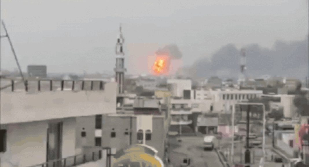 Watch: New footage captures oil tank explosions in Yemen after Israeli airstrikes - Times of India