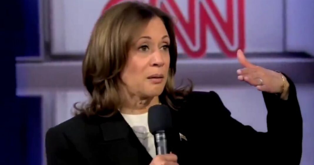 Vice President Kamala Harris participated in a town hall with Anderson Cooper on Wednesday, and she stumbled when she was asked about her proposed tax plan.