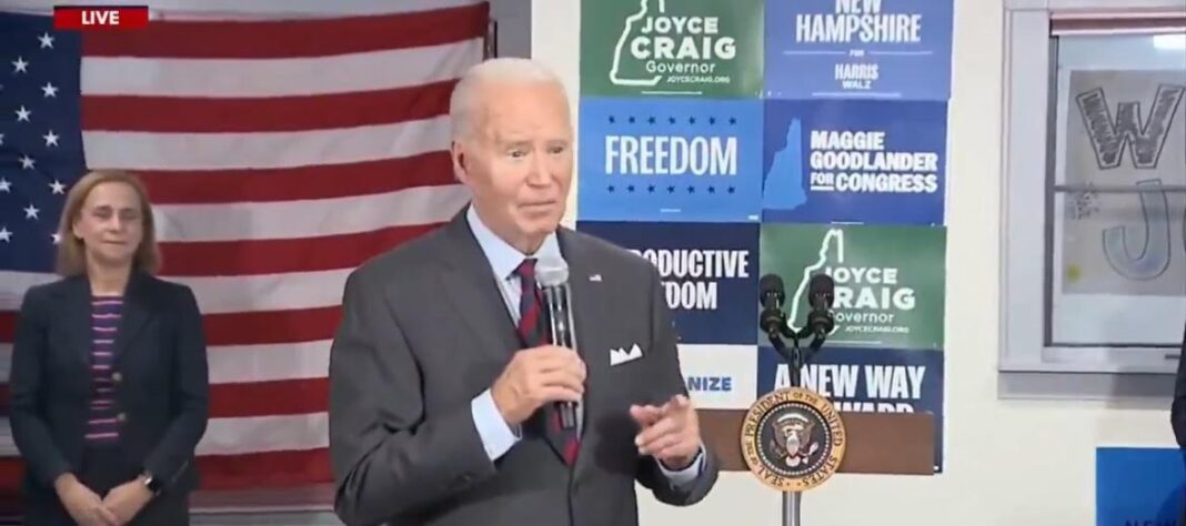 'We Gotta Lock Trump Up' - BREAKING: Biden Says the Quiet Part Out Loud, Calls For Trump to be Jailed 14 Days Before Election (VIDEO) | The Gateway Pundit | by Cristina Laila