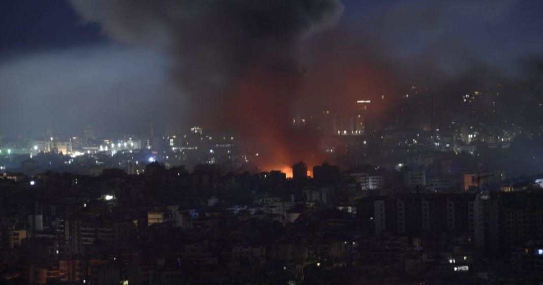 At least 6 killed in Israeli airstrike in Beirut as foreign nationals evacuate