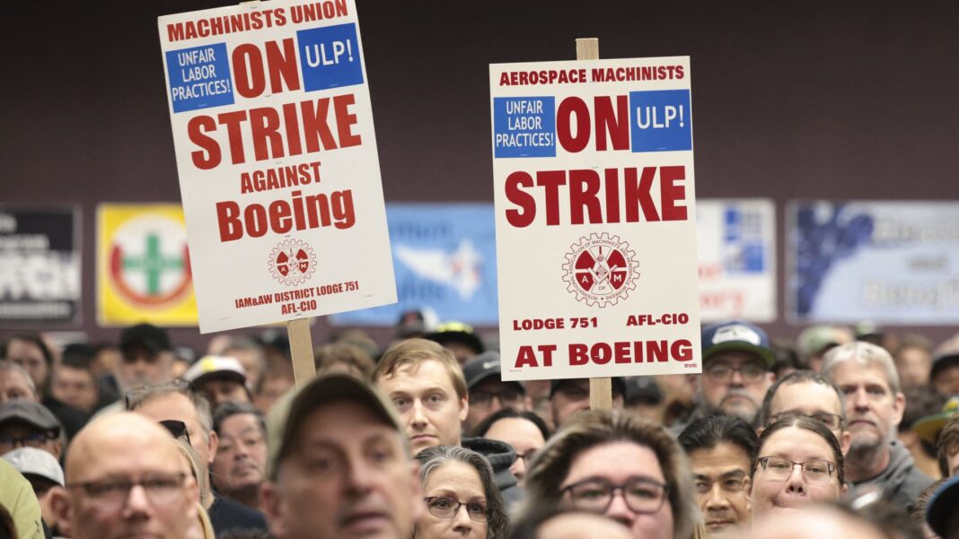 Boeing machinists to vote on new proposal with 35% raises that could end strike