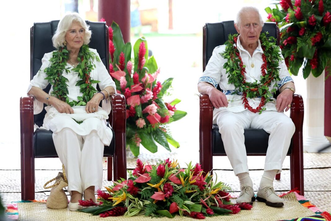 Charles welcomed in Samoa with traditional tea ceremony and ‘high chief’ title – live