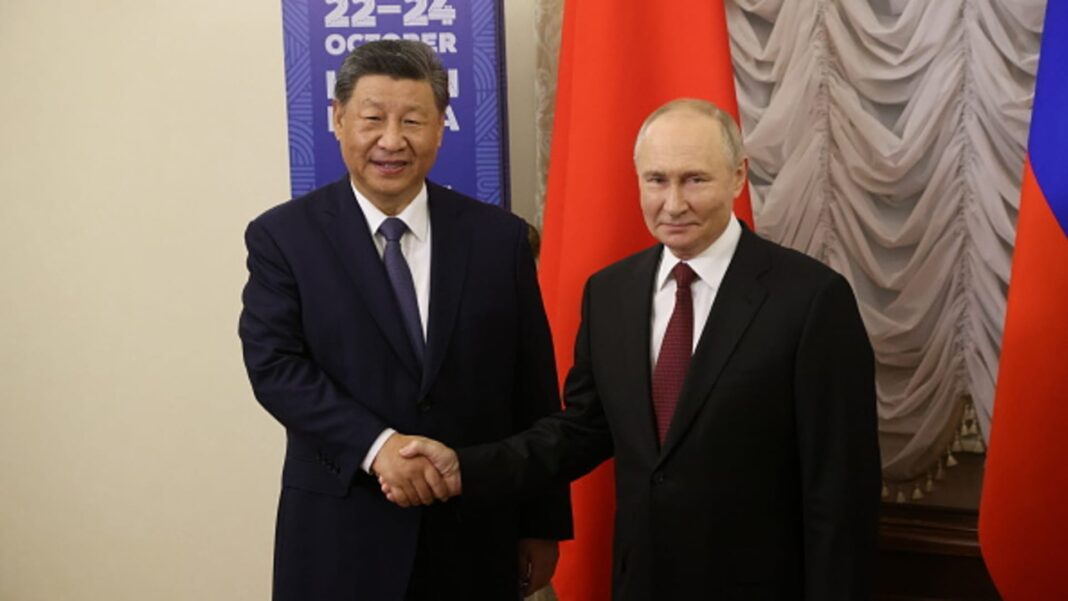 China and Russia's 'profound' ties will not change despite 'turbulent' geopolitical landscape, Xi tells Putin 