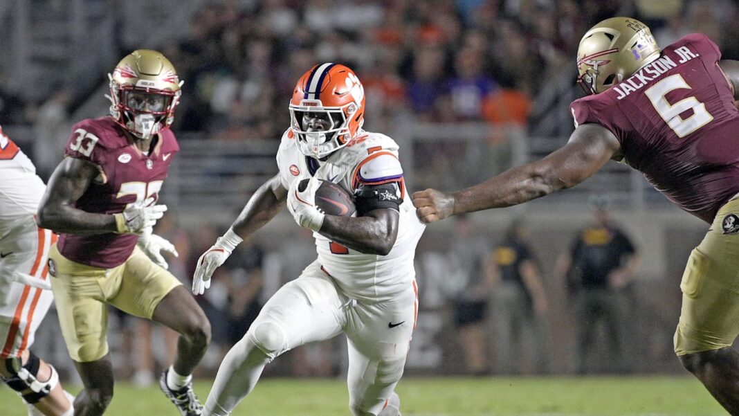 Clemson Tigers Star Running Back Ranks Among Best in College Football