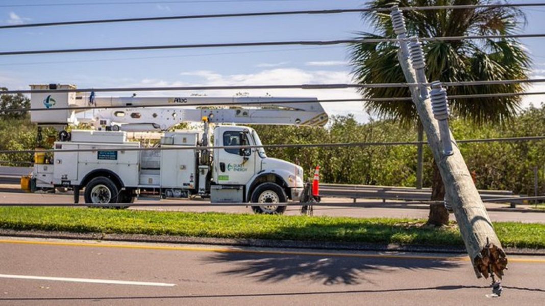 Duke Energy Florida is issuing estimated times of restoration for customers impacted by Hurricane Milton. (Duke Energy)