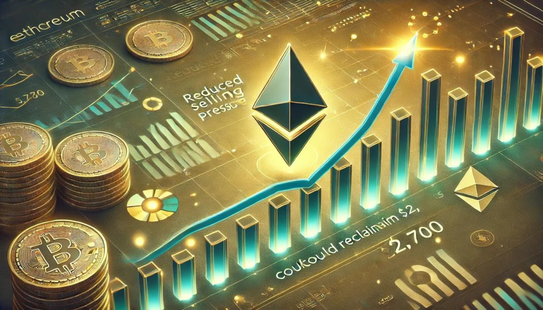 Ethereum Could Reclaim $2,700 As Key Data Signals Reduced Selling Pressure