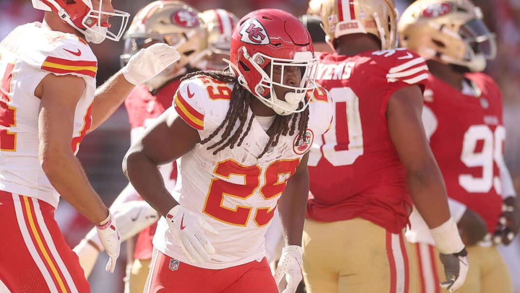 Fantasy Football Week 8 Start 'Em & Sit 'Em Running Backs: Kareem Hunt a week winner, plus more sleepers