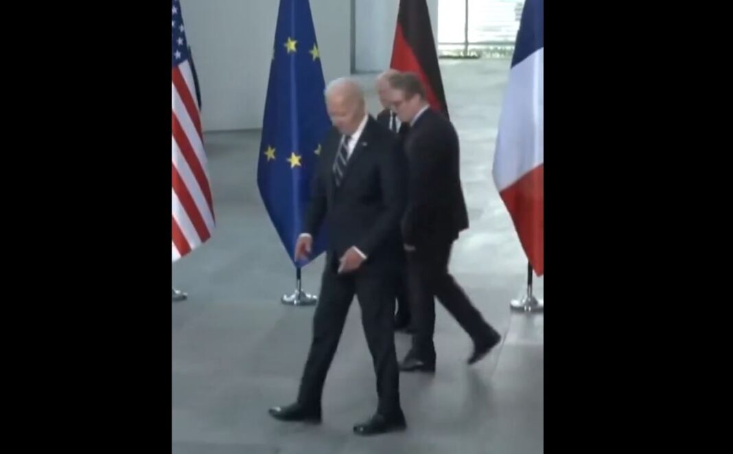 Joe Biden Looks Completely Lost in Berlin - Cannot Even Take a Photo Without Looking Weird ...Never Forget that the Fake News Lied About His Mental State! | The Gateway Pundit | by Jim Hoft