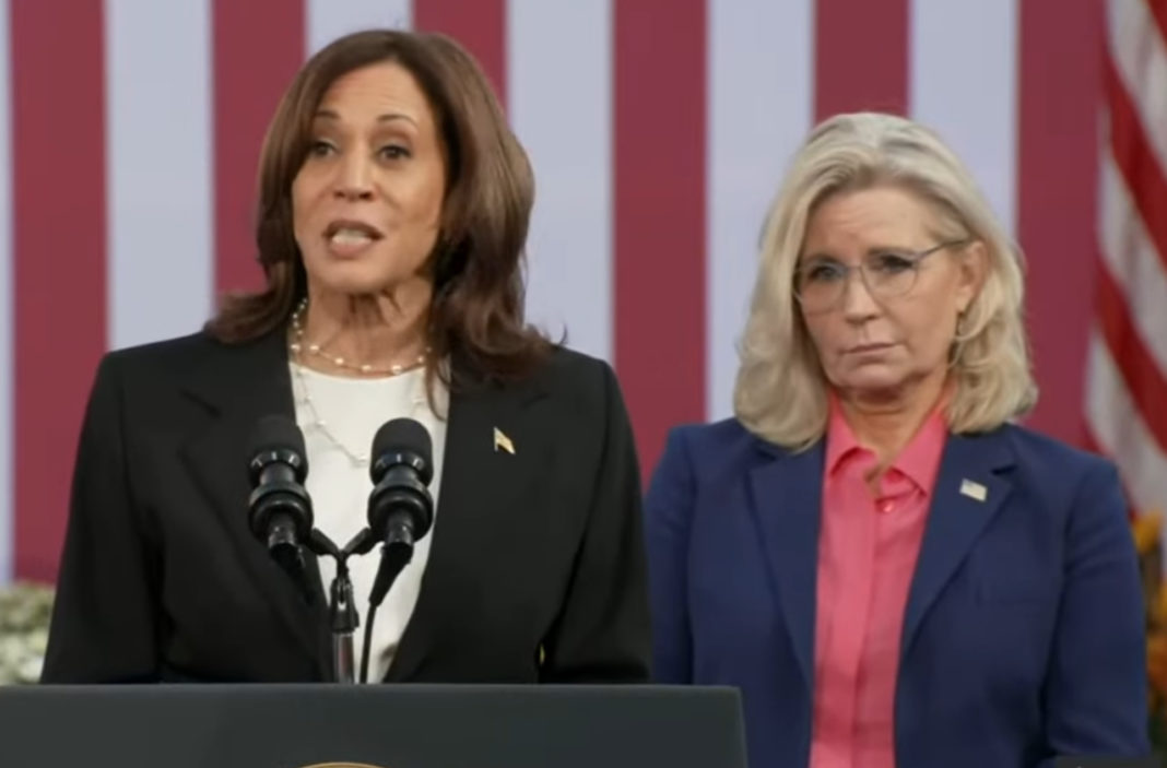 Kamala Harris Joins War Pig Liz Cheney at Wisconsin Rally - Declares Her 'Profound Honor' for the NeoCon Family's Endorsement (VIDEO) | The Gateway Pundit | by Ben Kew