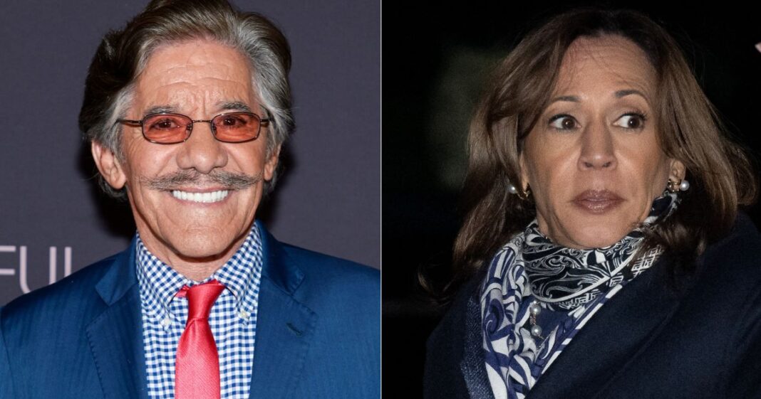 Geraldo Rivera, left, endorsed Vice President Kamala Harris this week, but he was "baffled" by her performance during her Fox News interview on Wednesday.